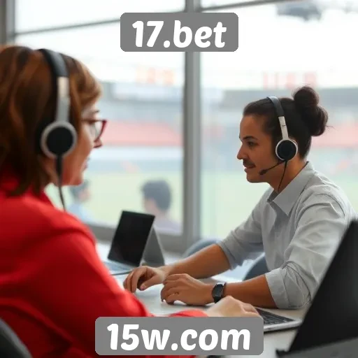 Atendimento ao cliente no 17.bet